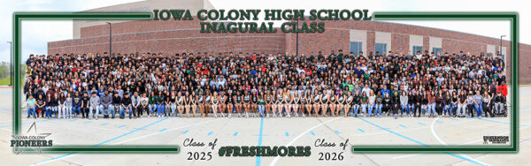 Iowa Colony HS Inaugural Class- 2023
